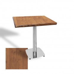 Tokyo Masif Kenar Laminat Kare Masa 70x70 (Kromnikel) -  Novagento