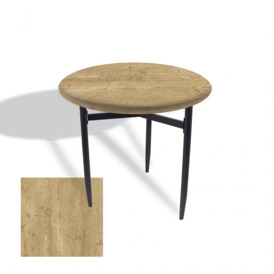 Venedik Masa Yuvarlak Çap 70 ESB (Werzalit, Wermodin veya Allzalit Tabla) - Avalone Pine Venedik Masa Yuvarlak Çap 70 ESB (Werzalit, Wermodin veya Allzalit Tabla) - Avalone Pine