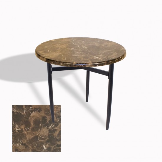 Venedik Masa Yuvarlak Çap 70 ESB (Werzalit, Wermodin veya Allzalit Tabla) - Karacabey Mermer Venedik Masa Yuvarlak Çap 70 ESB (Werzalit, Wermodin veya Allzalit Tabla) - Karacabey Mermer