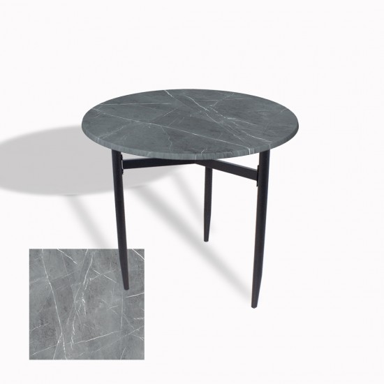 Venedik Masa Yuvarlak Çap 80 ESB (Werzalit, Wermodin veya Allzalit Tabla) - Light Temperado