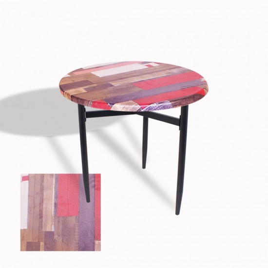 Venedik Masa Yuvarlak Çap 70 ESB (Werzalit, Wermodin veya Allzalit Tabla) - Redwood Venedik Masa Yuvarlak Çap 70 ESB (Werzalit, Wermodin veya Allzalit Tabla) - Redwood