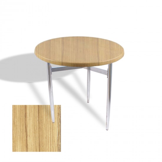 Venedik Masa Yuvarlak Çap 80 kromnikel (Werzalit, Wermodin veya Allzalit Tabla) - Coco Bolo Venedik Masa Yuvarlak Çap 80 kromnikel (Werzalit, Wermodin veya Allzalit Tabla) - Coco Bolo