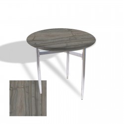 Venedik Masa Yuvarlak Çap 70 kromnikel (Werzalit, Wermodin veya Allzalit Tabla) - Magma