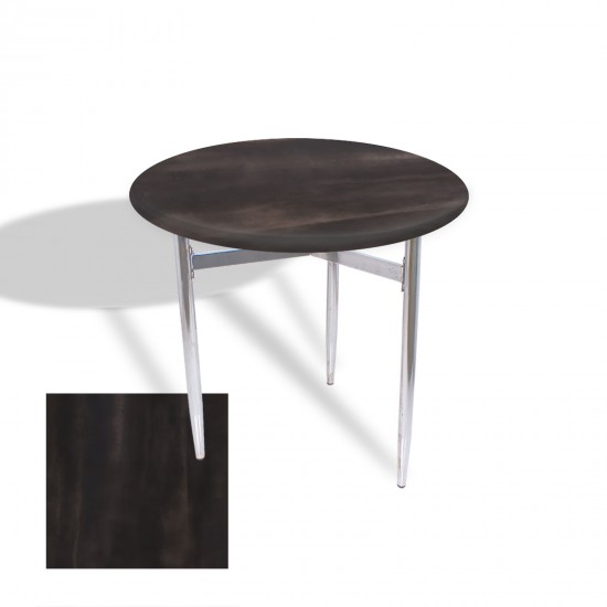 Venedik Masa Yuvarlak Çap 80 kromnikel (Werzalit, Wermodin veya Allzalit Tabla) - Rocked Venedik Masa Yuvarlak Çap 80 kromnikel (Werzalit, Wermodin veya Allzalit Tabla) - Rocked