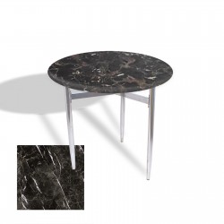 Venedik Masa Yuvarlak Çap 80 kromnikel (Werzalit, Wermodin veya Allzalit Tabla) - Teramo