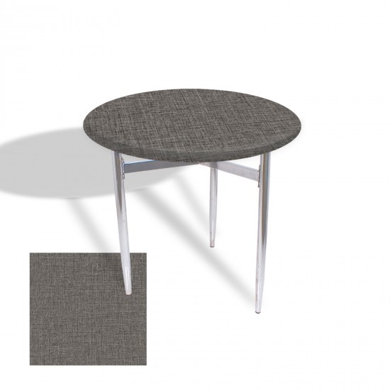 Venedik Masa Yuvarlak Çap 80 kromnikel (Werzalit, Wermodin veya Allzalit Tabla) - Twister Venedik Masa Yuvarlak Çap 80 kromnikel (Werzalit, Wermodin veya Allzalit Tabla) - Twister