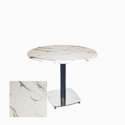 Üçüz Masa Ayarlanabilir 60 cm Yuvarlak - (Werzalit, Wermodin ve Allzalit Tabla) - Afyon Mermer