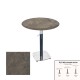 Üçüz Masa Ayarlanabilir 60 cm Yuvarlak - (Werzalit, Wermodin ve Allzalit Tabla) - Halong