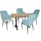 Çipa Laminat Anadolu Masa Takımı - Mavi