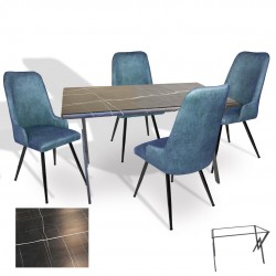 Anemon - Çırağan Masa Takımı (Werzalit, Allzalit, Vermodin Tabla 80x140) – (Palazzo - Mavi) Anemon - Çırağan Masa Takımı (Werzalit, Allzalit, Vermodin Tabla 80x140) – (Palazzo - Mavi)