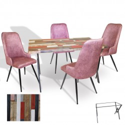Anemon - Çırağan Masa Takımı (Werzalit, Allzalit, Vermodin Tabla 80x140) – (Red Wood - Pembe) Anemon - Çırağan Masa Takımı (Werzalit, Allzalit, Vermodin Tabla 80x140) – (Red Wood - Pembe)