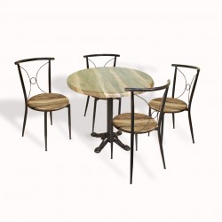 Çipa Werzalit-Tiffany Mutfak Masa Takımı Q80 - Indiana Wood Çipa Werzalit-Tiffany Mutfak Masa Takımı Q80 - Indiana Wood