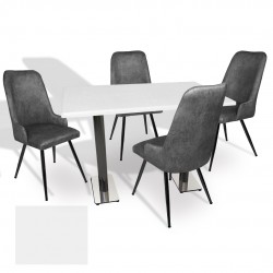 Karanfil Werzalit - Çırağan Masa Takımı (70x120) - (Beyaz- Füme) Karanfil Werzalit - Çırağan Masa Takımı (70x120) - (Beyaz- Füme)