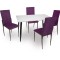Manolya - Gözde ESB Mutfak Masa Takımı - Mor