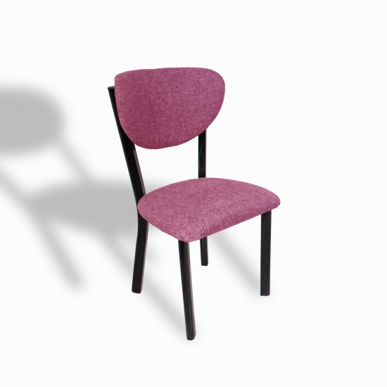 Elma Sandalye (4 Adet) - Keten Mor