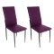 Gözde Sandalye ESB (Deri) 2 Adet - Mor