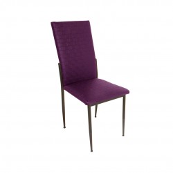Gözde Sandalye ESB (Deri) - Mor