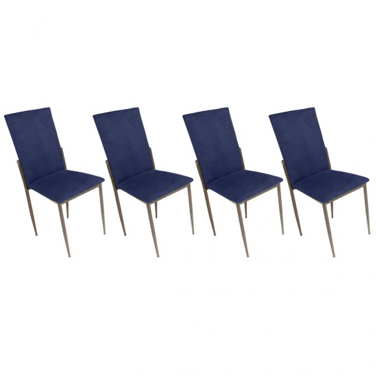 Gözde Sandalye ESB (Kumaş) (4 Adet ) - Mavi