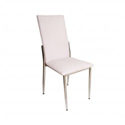 Gözde Sandalye (Deri) - Beyaz