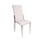 Gözde Sandalye (Deri) - Beyaz
