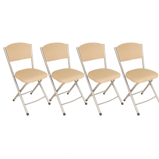 Katlanır Sandalye - Kapiçino (4 Adet Fiyatıdır)