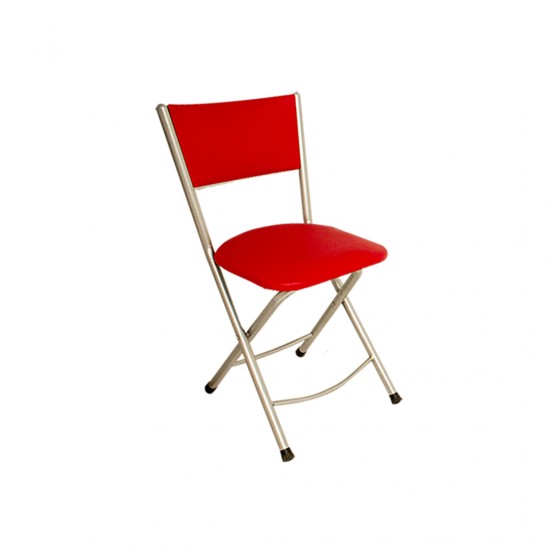 Katlanır Sandalye - Kırmızı