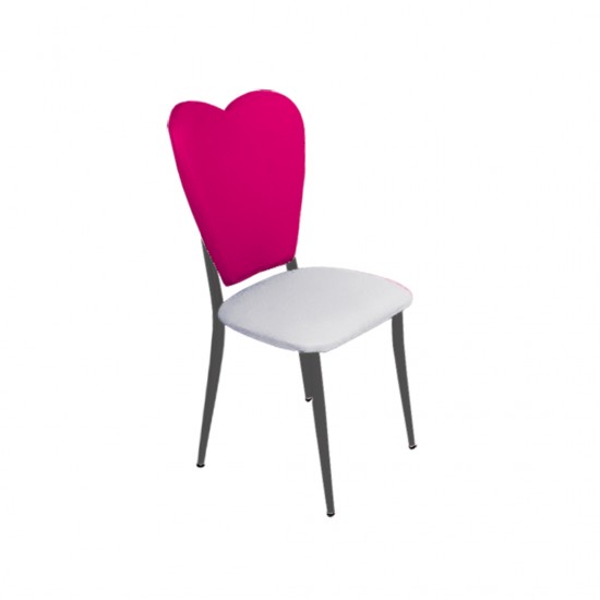 Aşk-ı Derun Sandalye - Pembe Beyaz