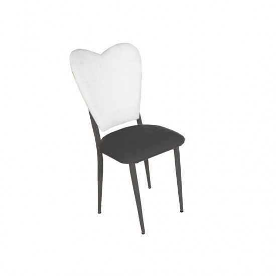 Aşk-ı Derun Sandalye - Siyah Beyaz