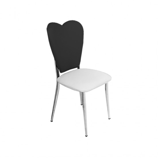 Aşk-ı Derun Sandalye - Siyah Beyaz