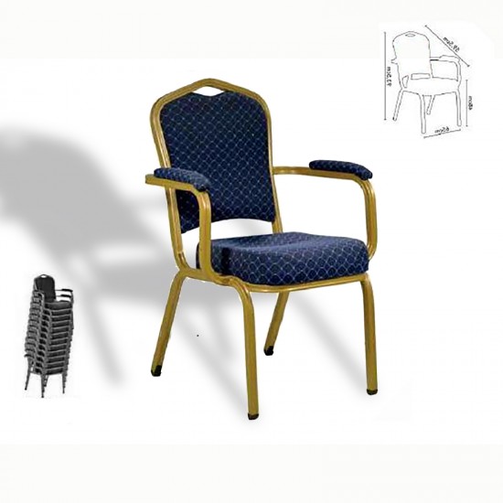 Hilton Tip Kollu Aliminyum Sandalye Hilton Tip Kollu Aliminyum Sandalye