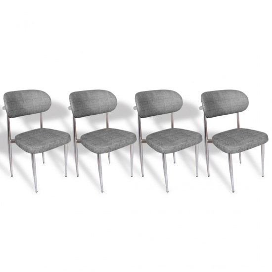 Marven Sandalye - Antrasit (4 Adet Fiyatıdır)