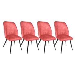 Nilüfer Sandalye ESB (4 Adet) - Pembe Nilüfer Sandalye ESB (4 Adet) - Pembe