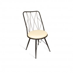 Royal Tel Sandalye (Elektrostatik Boya) - Mor Royal Tel Sandalye (Elektrostatik Boya) - Mor