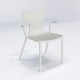 Play Kollu Polipropilen Sandalye - Beyaz (4 Adet Fiyatıdır)