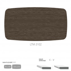 CDF Masa Tablası 105X210 - DCLTM3102