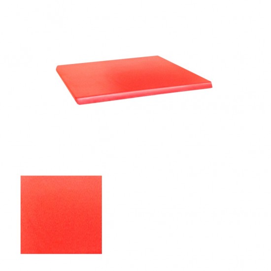 Werzalit Masa Tablası 60X60 - Kırmızı