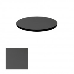 Kompakt Laminat Masa Tablası (60 cm Yuvarlak) - Antrasit Gri Kompakt Laminat Masa Tablası (60 cm Yuvarlak) - Antrasit Gri