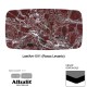 LamiArt Masa Tablası 105X210 - DCLAMART-1011 - (Rosso Levanto)