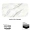 LamiArt Masa Tablası 90X180 - DCLAMART-1051 - (Calacatta)