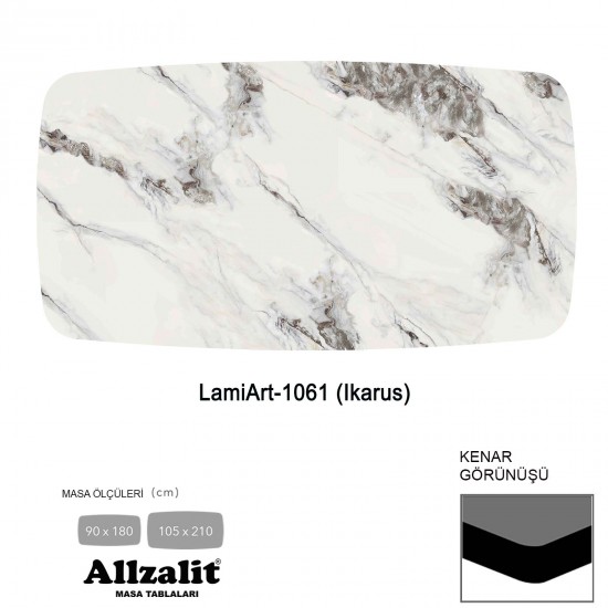 LamiArt Masa Tablası 90X180 - DCLAMART-1061 - (Ikarus) LamiArt Masa Tablası 90X180 - DCLAMART-1061 - (Ikarus)