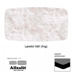 LamiArt Masa Tablası 90X180 - DCLAMART-1081 - (Fog)