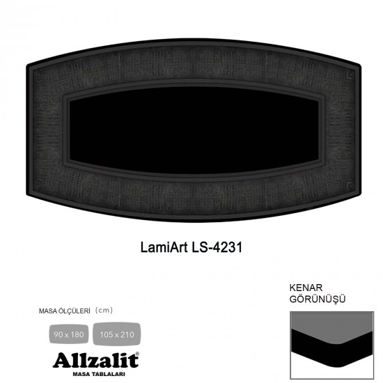 LamiArt Masa Tablası 90X180 - DCLAMART-4231 LamiArt Masa Tablası 90X180 - DCLAMART-4231
