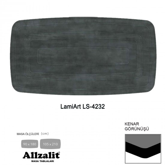 LamiArt Masa Tablası 90X180 - DCLAMART-4232