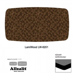 LamiArt Masa Tablası 90X180 - DCLAMART-LW6201