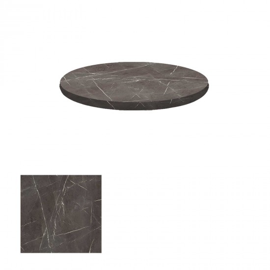 Laminat Masa Tablası (Q120) - Dark Emperador Laminat Masa Tablası (Q120) - Dark Emperador