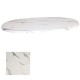 Werzalit Masa Tablası Oval  94x146 - Afyon Marble