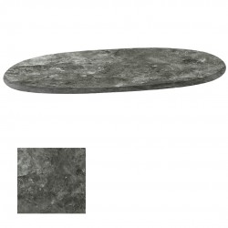 Werzalit veya Wermodin Masa Tablası Oval 94x146 - Lucca