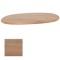 Werzalit veya Wermodin Masa Tablası Oval 94x146 - Novagento