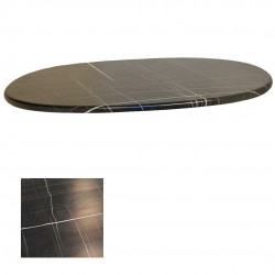 Werzalit veya Wermodin Masa Tablası Oval 94x146 - Palazzo