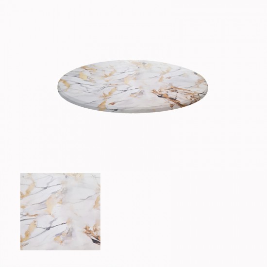 Werzalit, Allzalit veya Wermodin Masa Tablası Yuvarlak 70cm - Gold Werzalit, Allzalit veya Wermodin Masa Tablası Yuvarlak 70cm - Gold